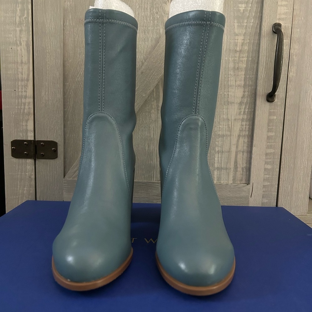 NWT Stuart Weitzman tieland  Sock Silhouette Ankle Boots Sz 7.5